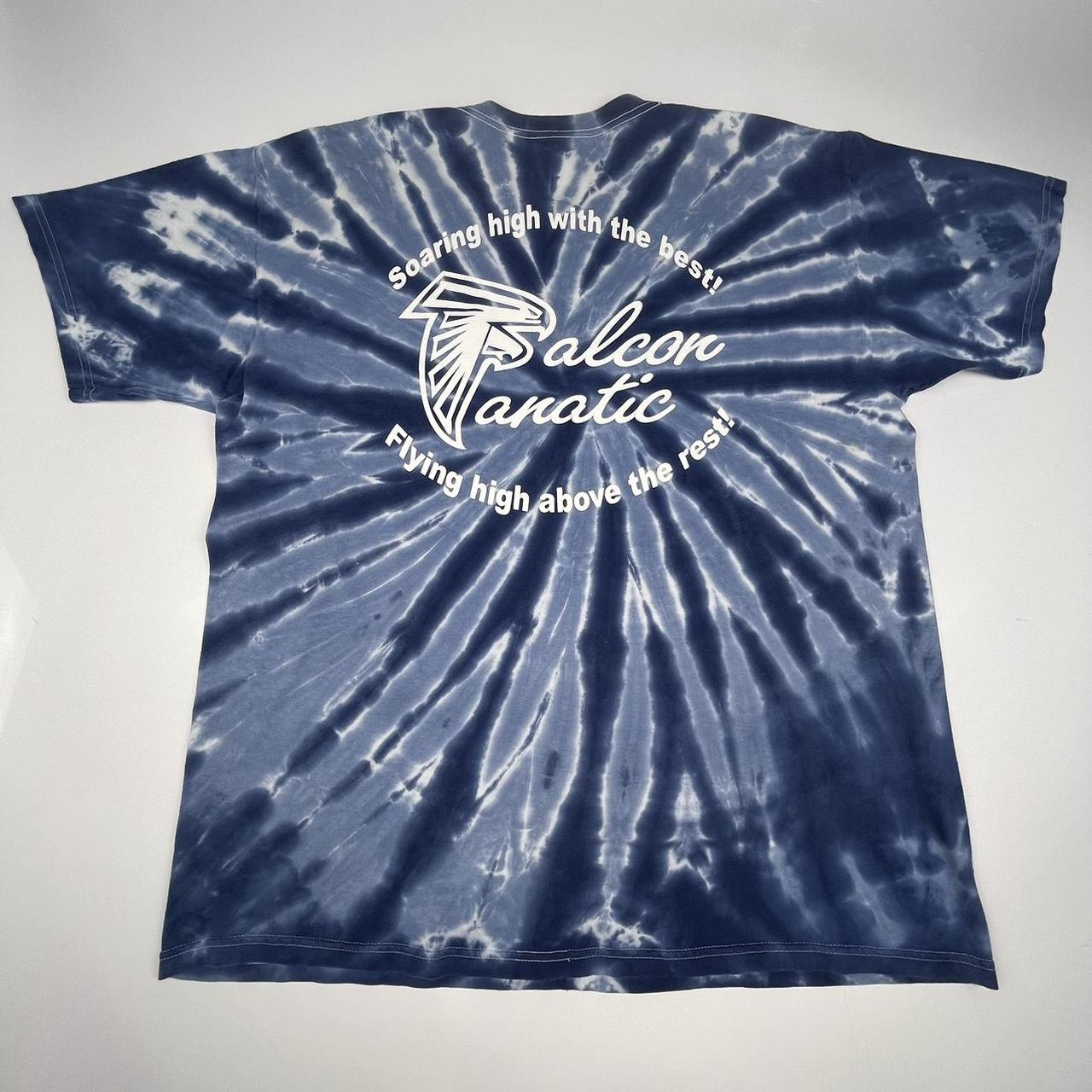 Vintage Anvil Blue Bar Tag 2000s Y2K Atlanta Falcon | Depop