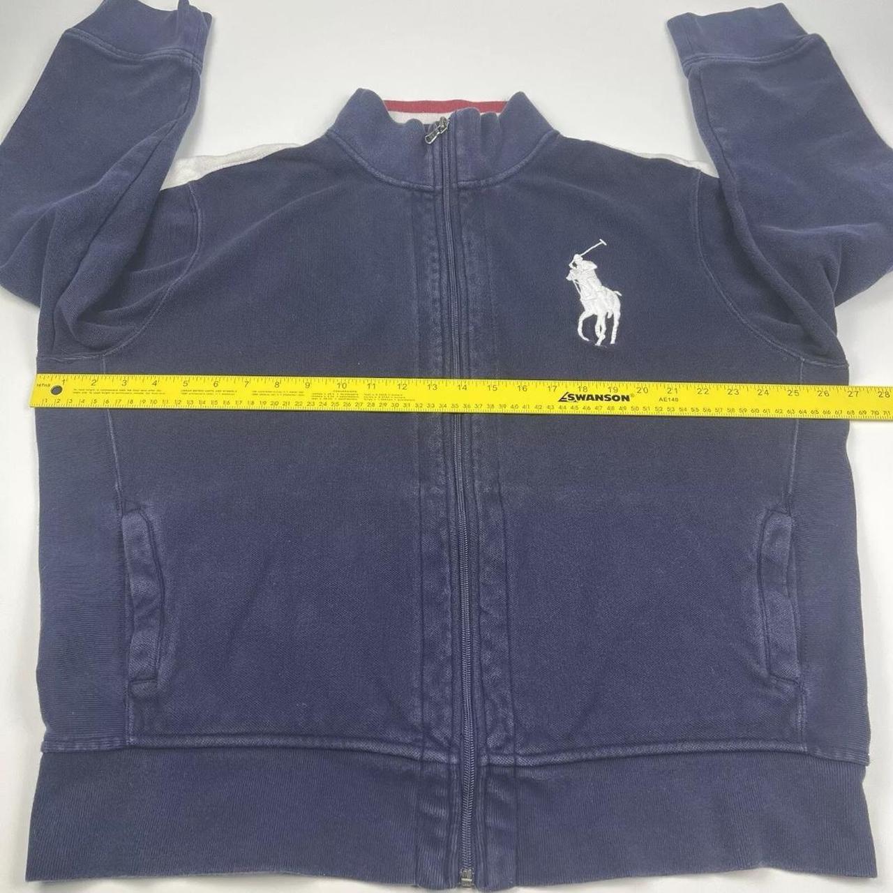 Vintage 90s Polo Ralph Lauren Big Pony Full Zip USA | Depop