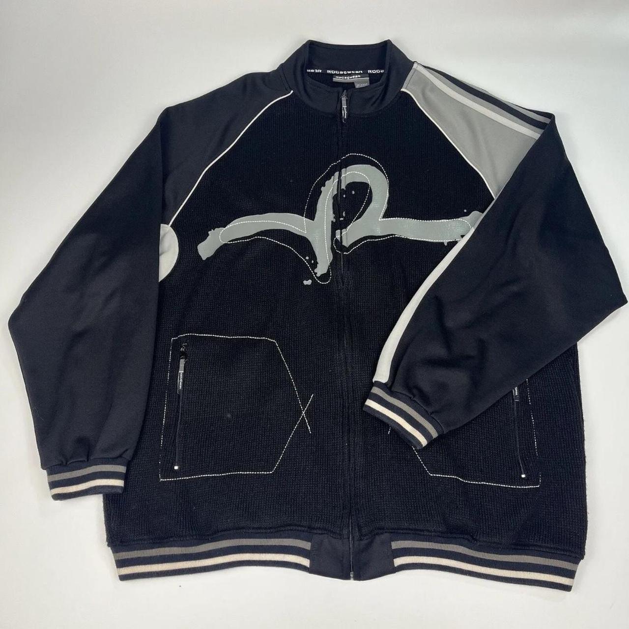 Vintage 2000s Y2K Rocawear Stitched Graffiti Full | Depop