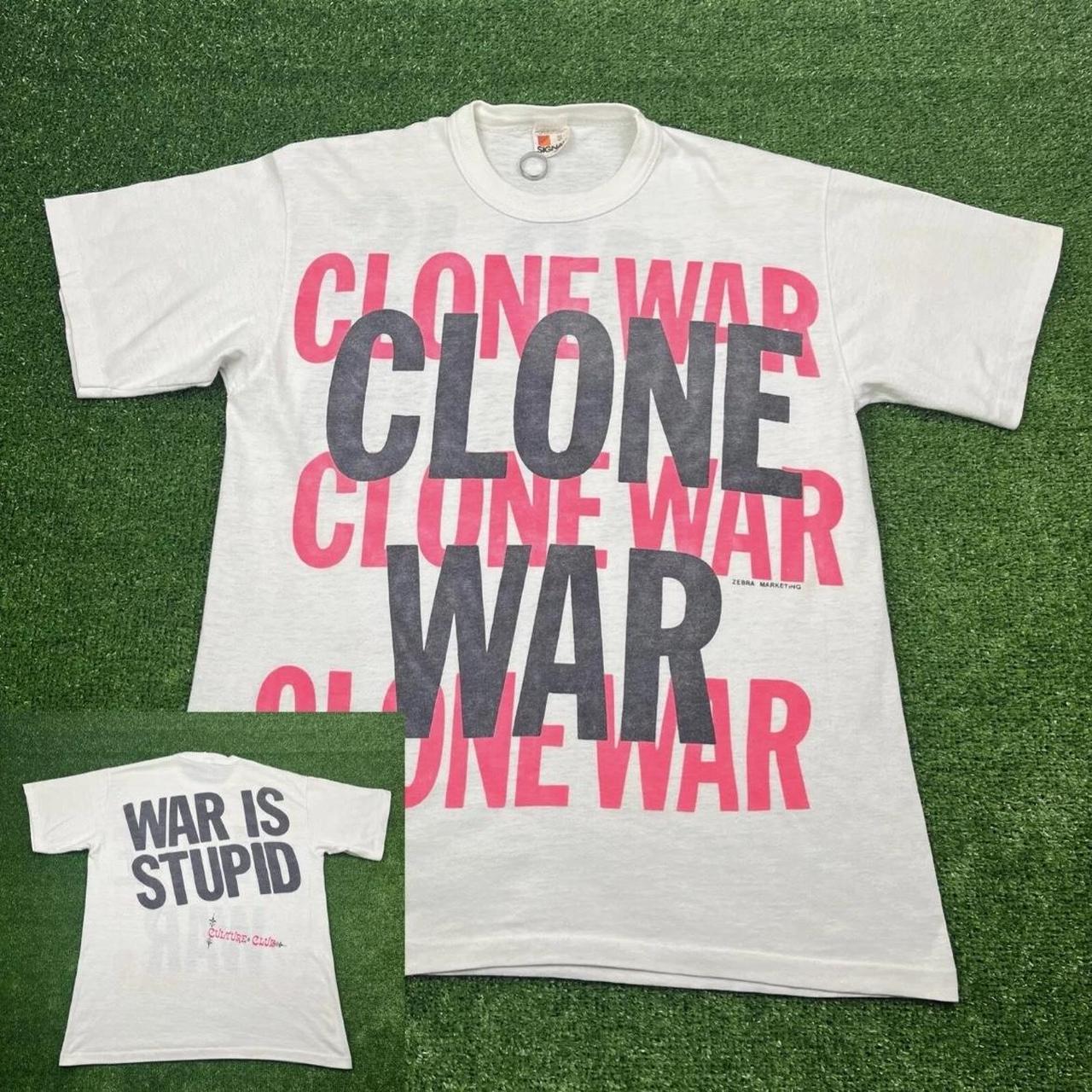 Vintage 80's Culture Club Boy George Clone War Band | Depop