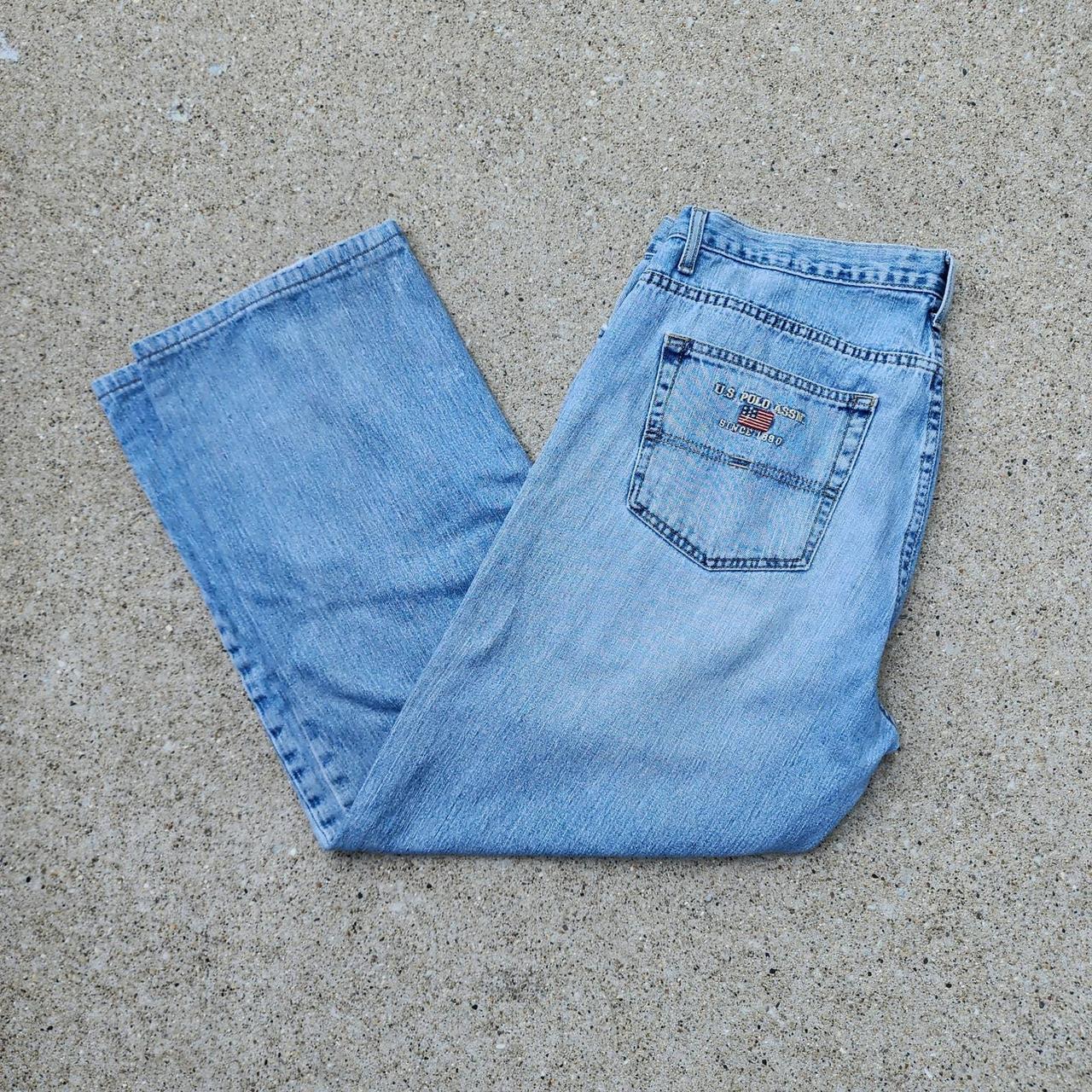 Y2K Ralph Polo ASSN Denim Jeans 34x30 Great... - Depop