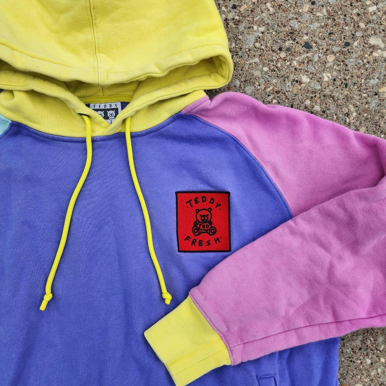 Teddy Fresh quilted hoodie Size XS Never - Depop