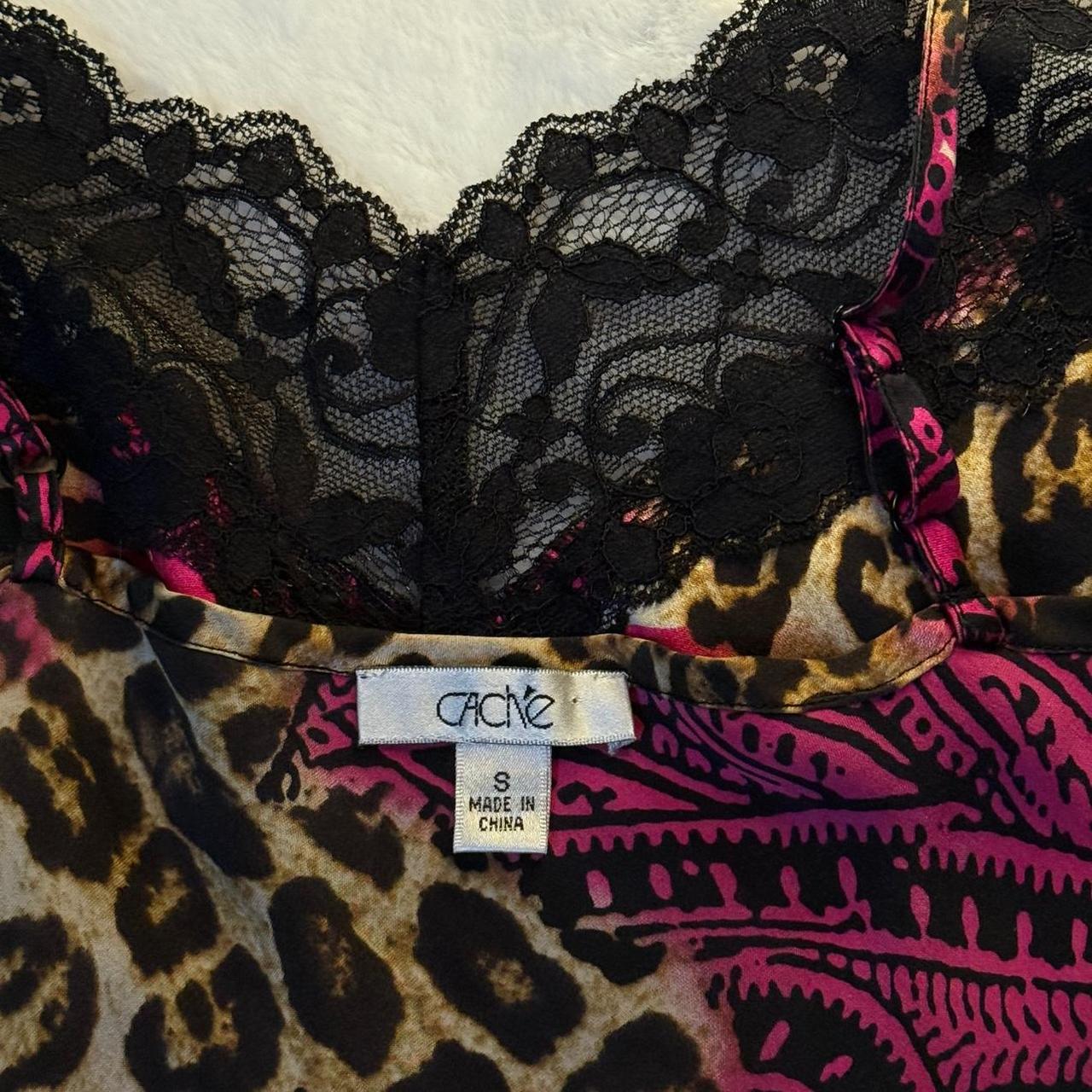 Cache Women's Blouse - Multi/Black - S – Cache Si… - image 3