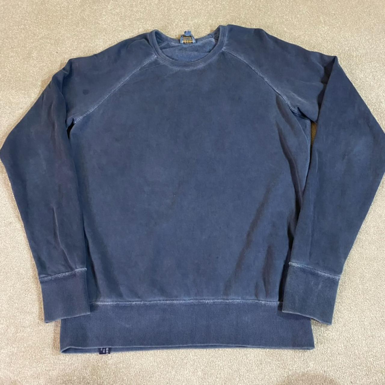 Diesel Jumper Mens Extra Large XL Blue Crew Neck... - Depop