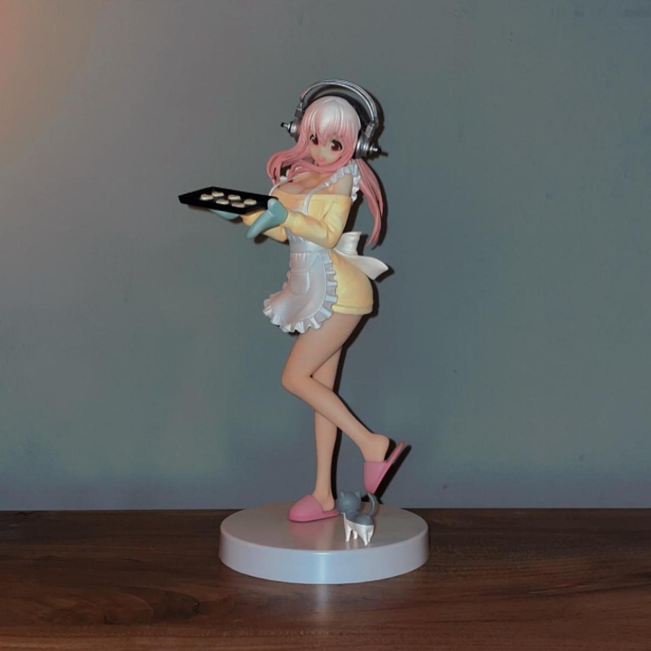 Baking Time Super Sonico Figure no box Not for sale... - Depop