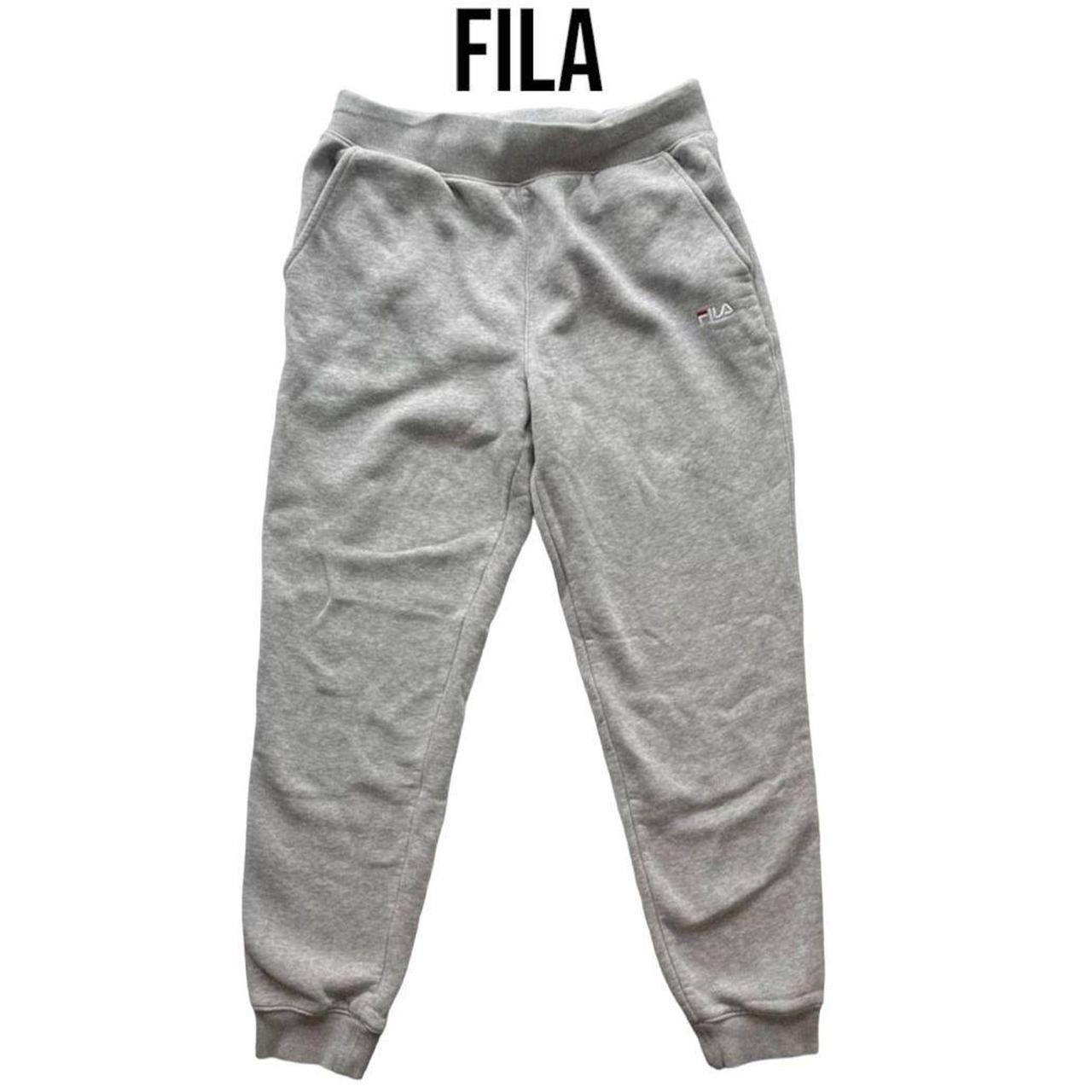 Gray discount fila sweatpants