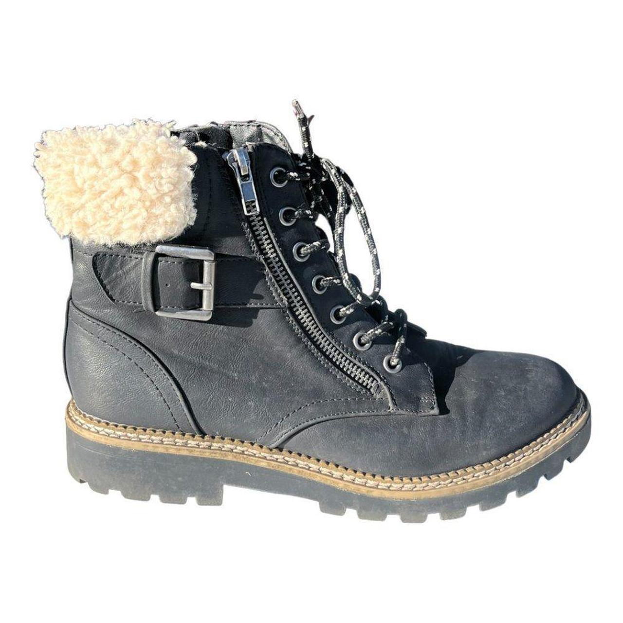 women's susan sherpa tipped hiker boots