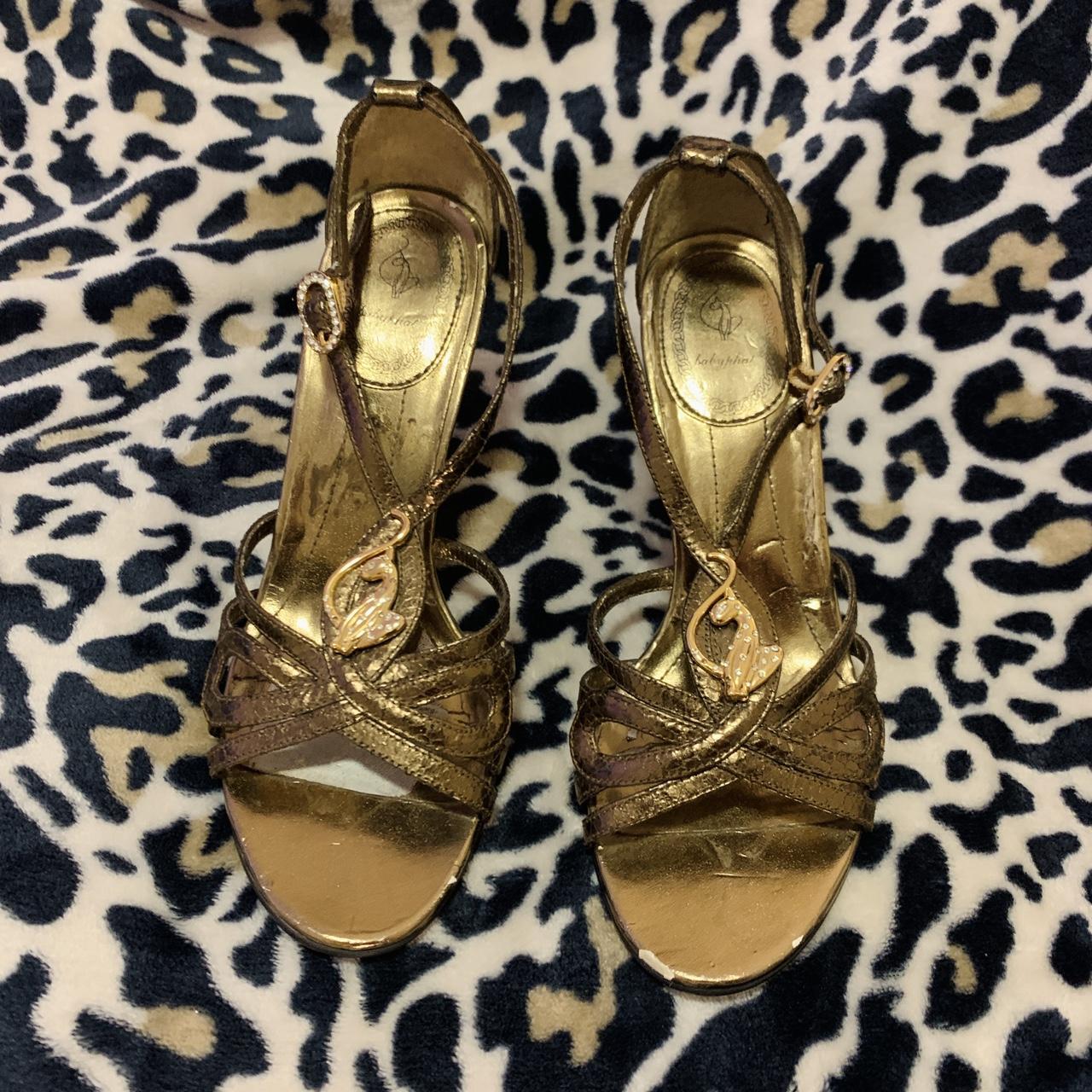 vintage 2000’s baby phat heels ☆ size 6 ☆ fair... - Depop