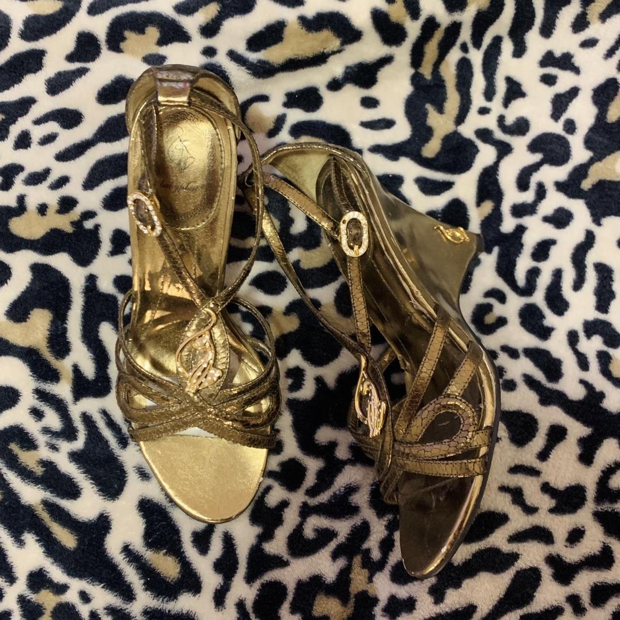 vintage 2000’s baby phat heels ☆ size 6 ☆ fair... - Depop