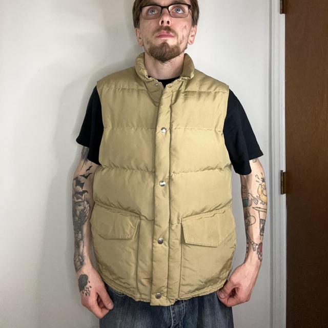 70s-80s vintage junk LLBEAN down vest