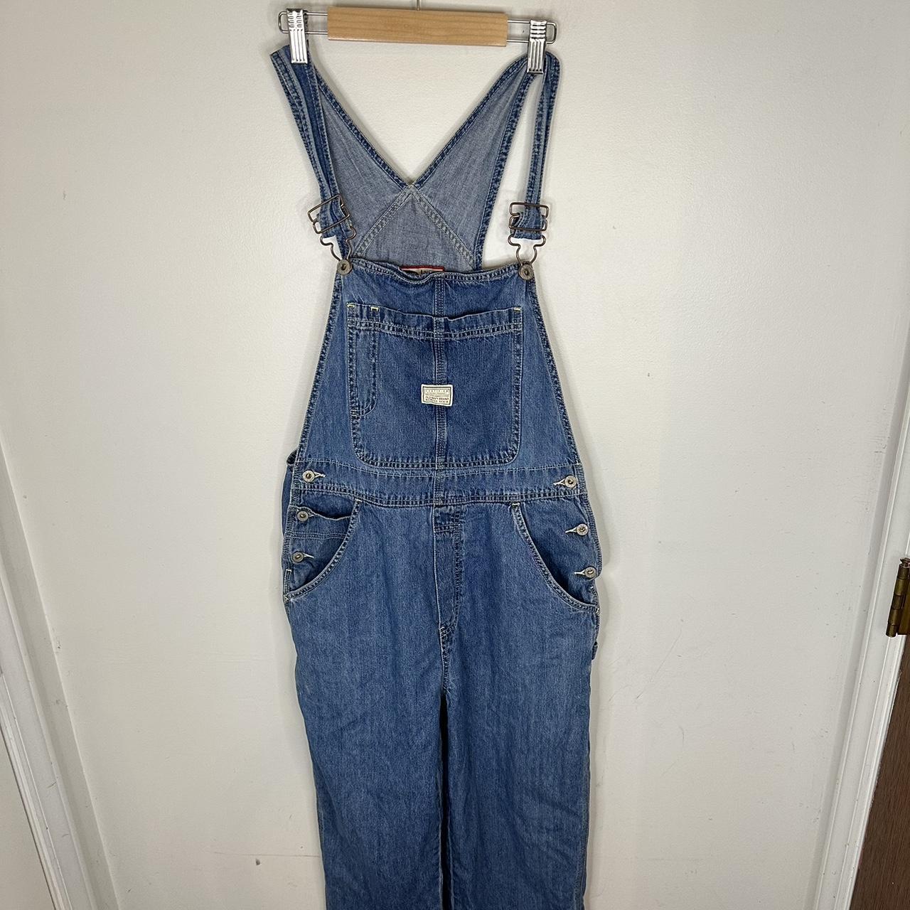 Old Navy Men's Blue Dungarees-overalls | Depop