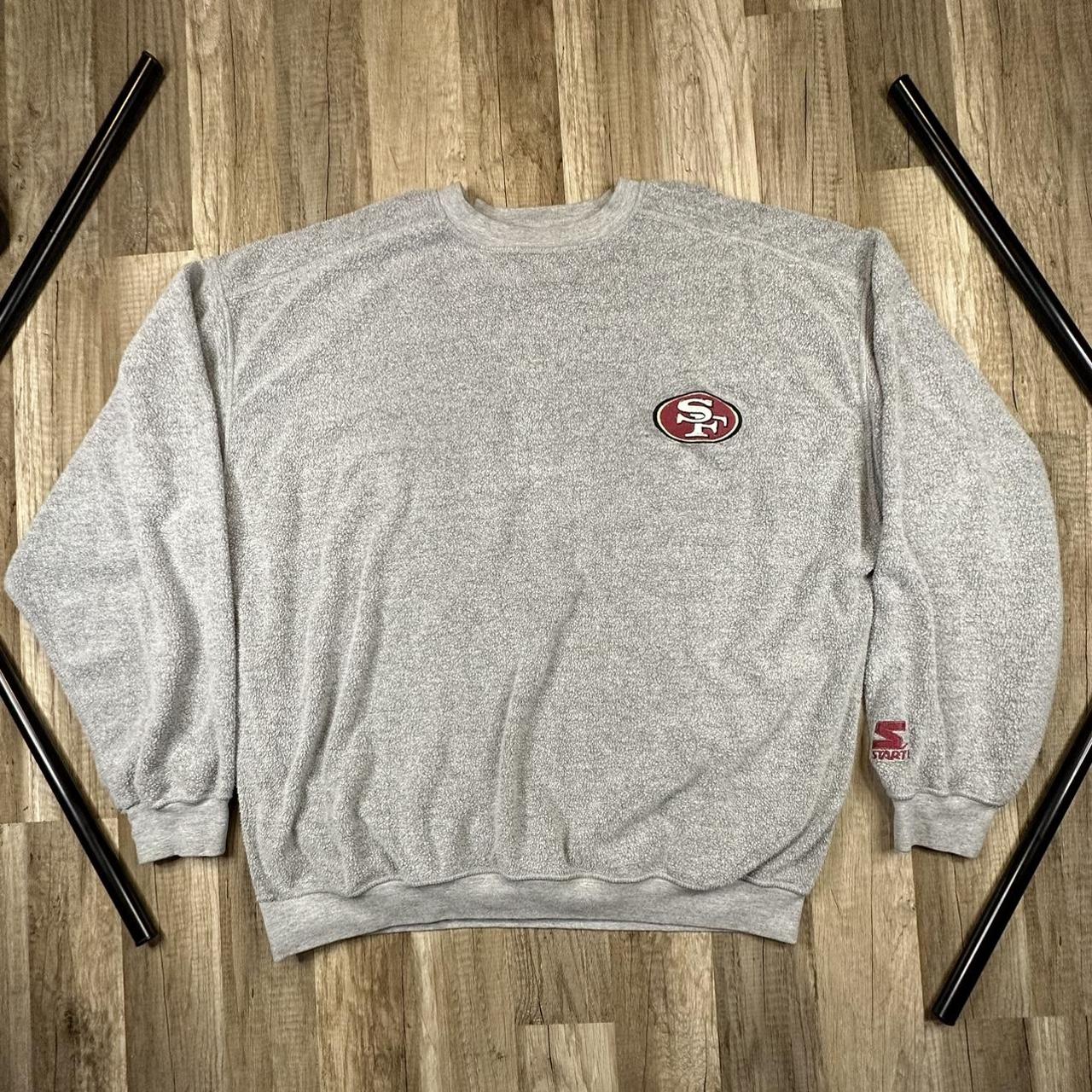 Vintage Starter Pro Line SF 49ers Sweatshirt Size - Depop