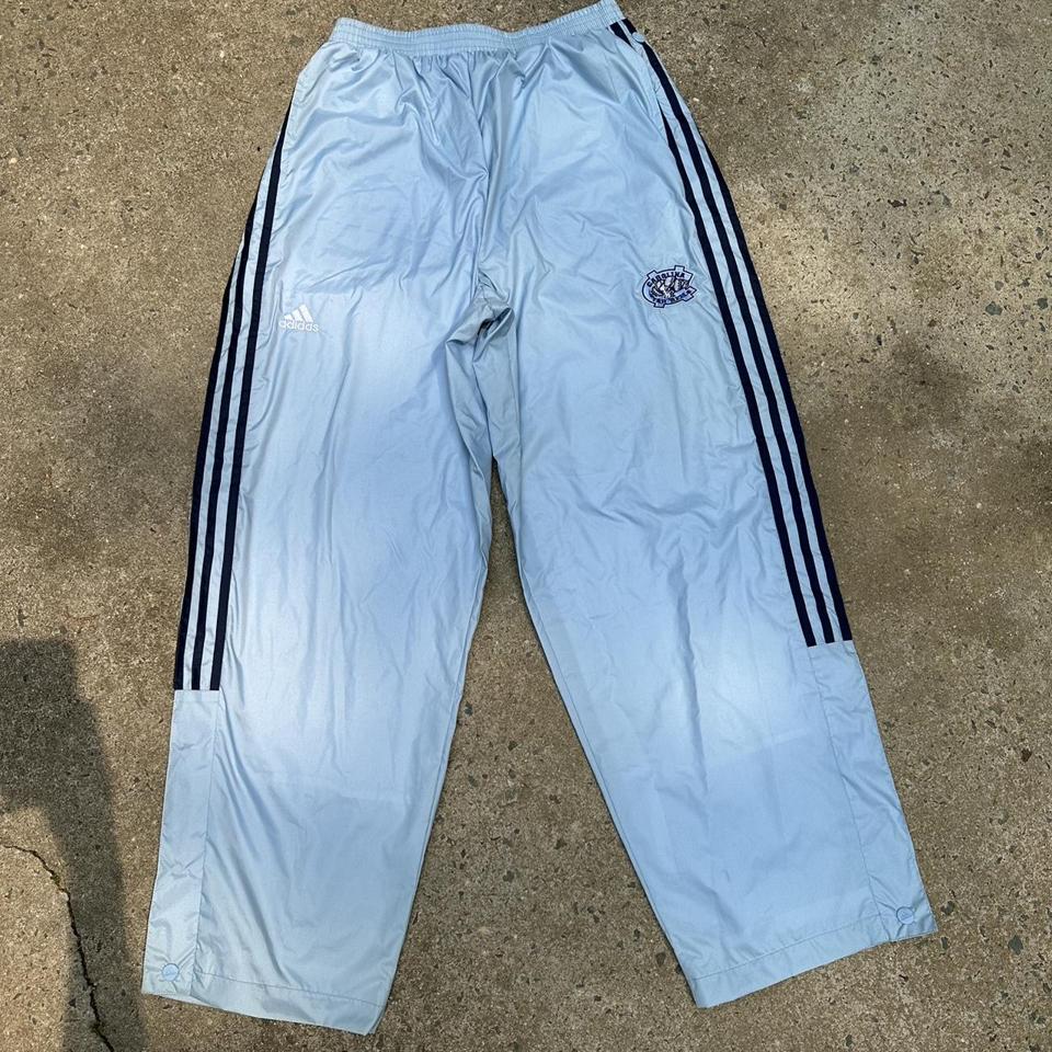 Vintage Y2k adidas break away track pants size 14/16... - Depop