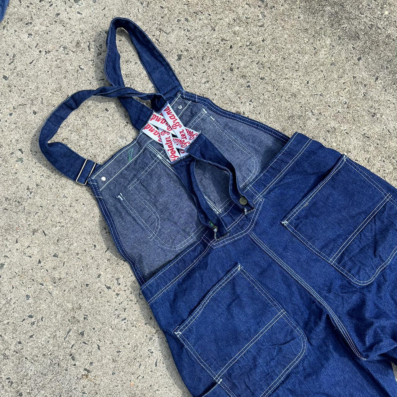 Vintage Pointer Brand 32x30 Denim Low Back Overalls.100% Cotton. Made in  the USA. Bristol Tennessee. Worn in to Perfection. Very Soft. Comfy 
