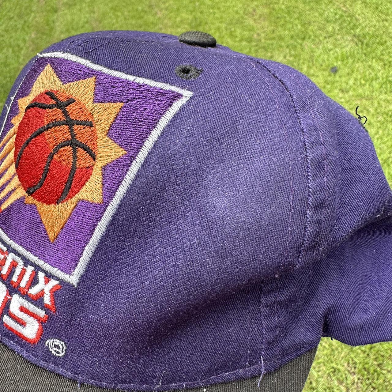 Vintage 90s Phoenix Suns block head snap back nba...