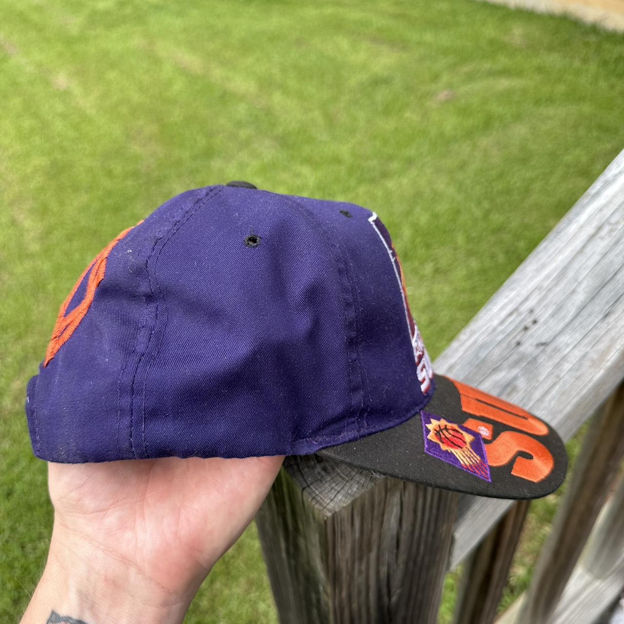 Vintage 90s Phoenix Suns block head snap back nba...