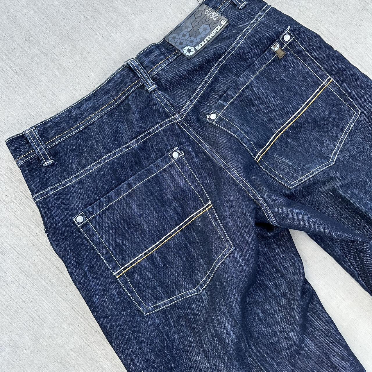 Vintage y2k South Pole jeans 34x32 baggy dark wash | Depop