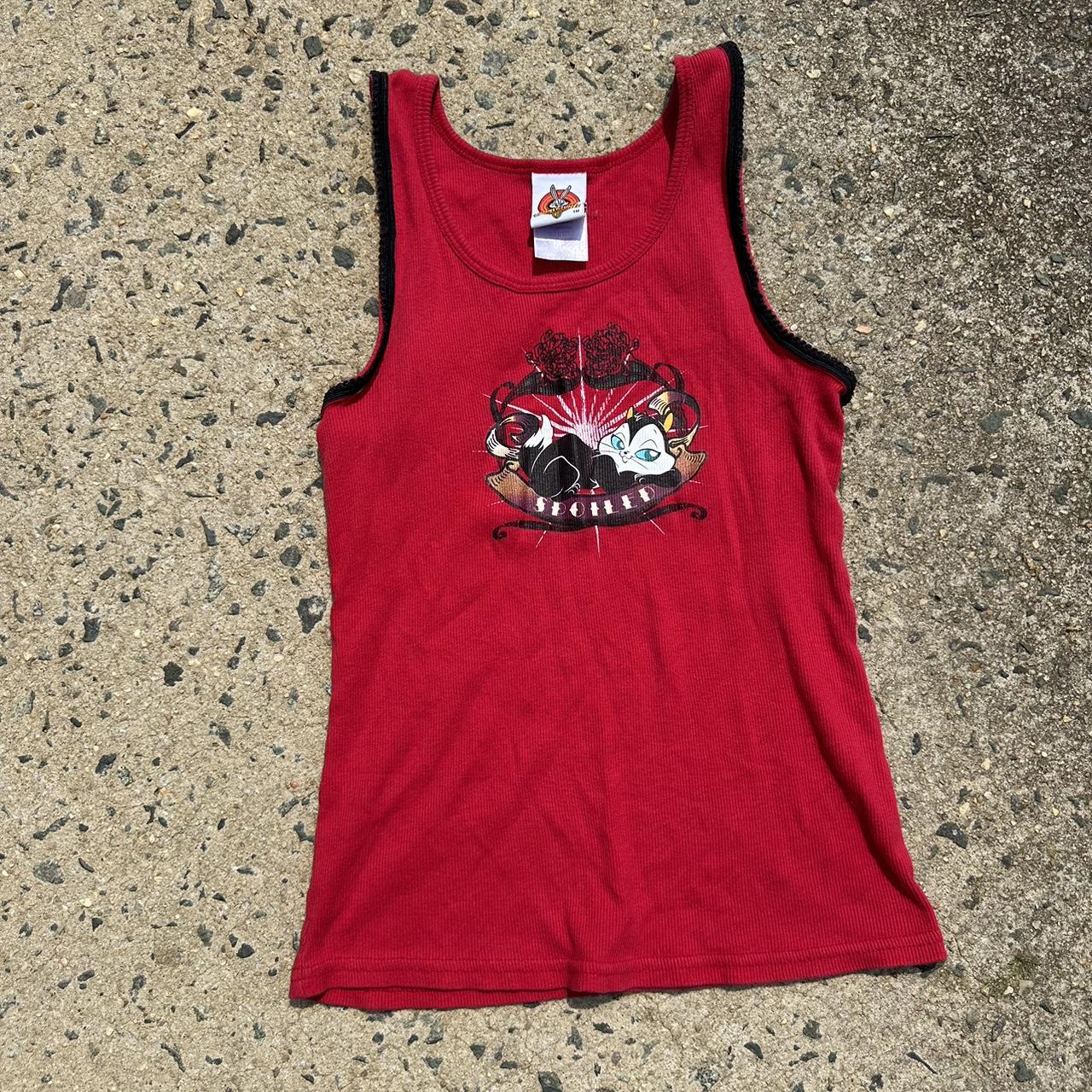 Y2k vintage looney good tunes vest