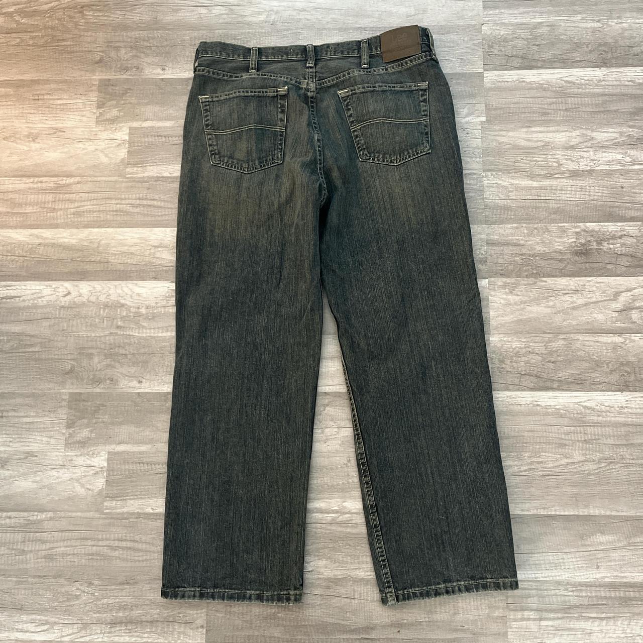 Lee Premium select relaxed straight leg fit green... - Depop