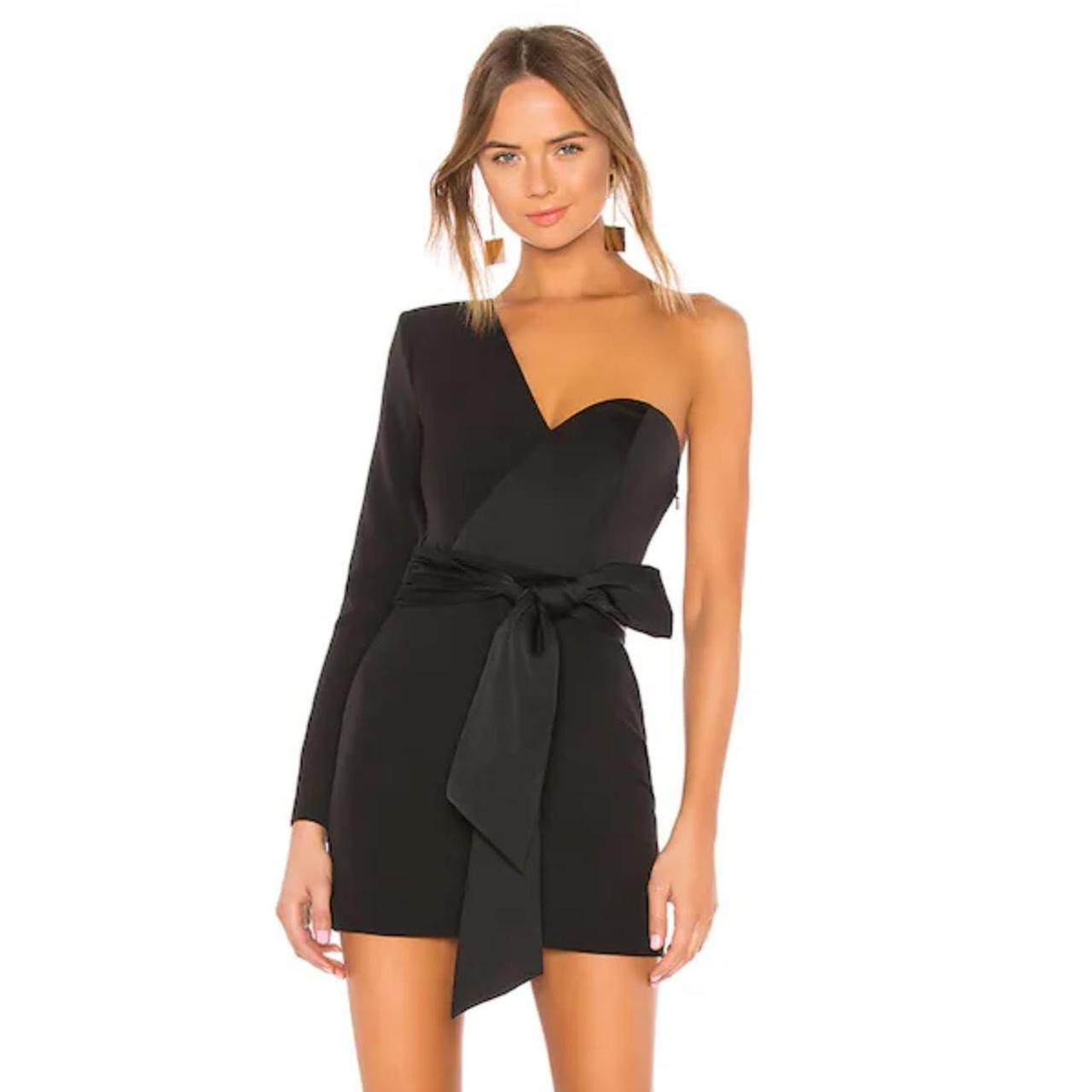 Monsieur mini dress in black sale nbd