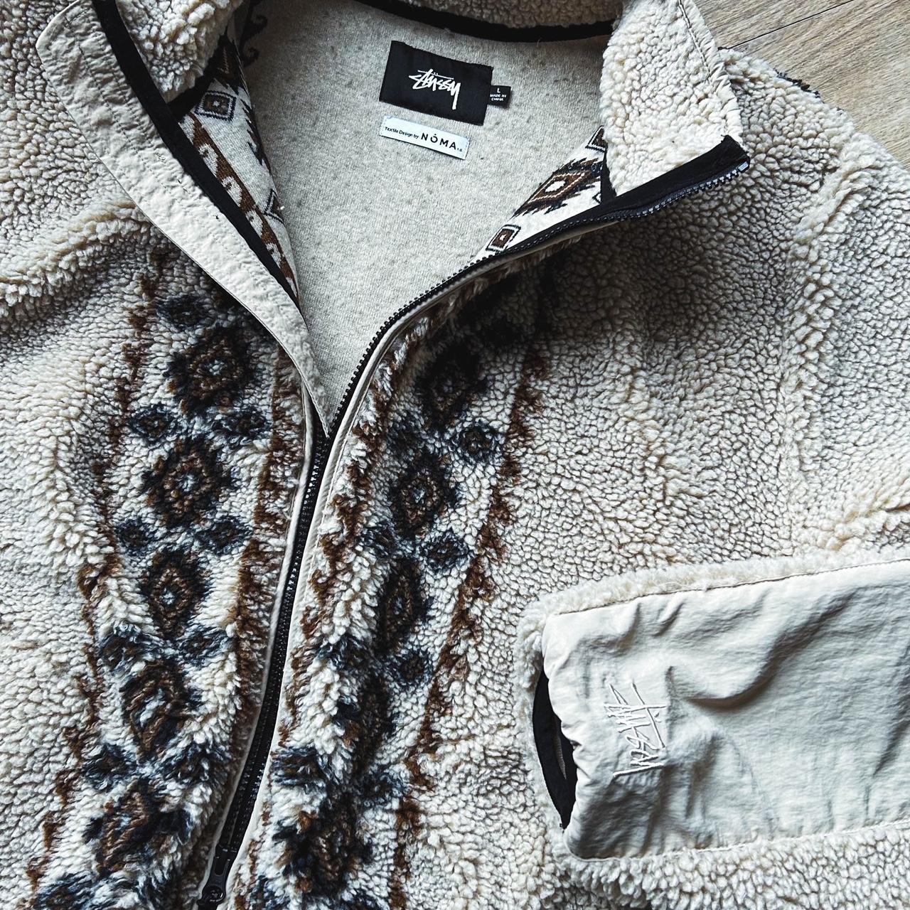 STUSSY x NOMA t.d. LIMA JACQUARD SHERPA JACKET Mサイズ