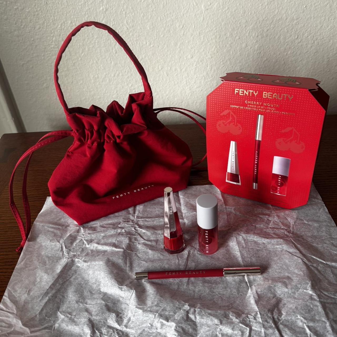 Piece Makeup Fenty Bag Fenty Beauty Limited-Edition Cherry Mouth Depop