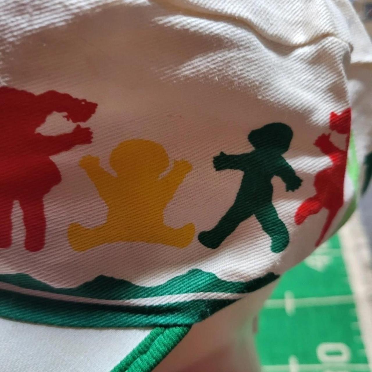 Men's Hat - White/Multi – 1980s Cabbage Patch Kid… - image 4