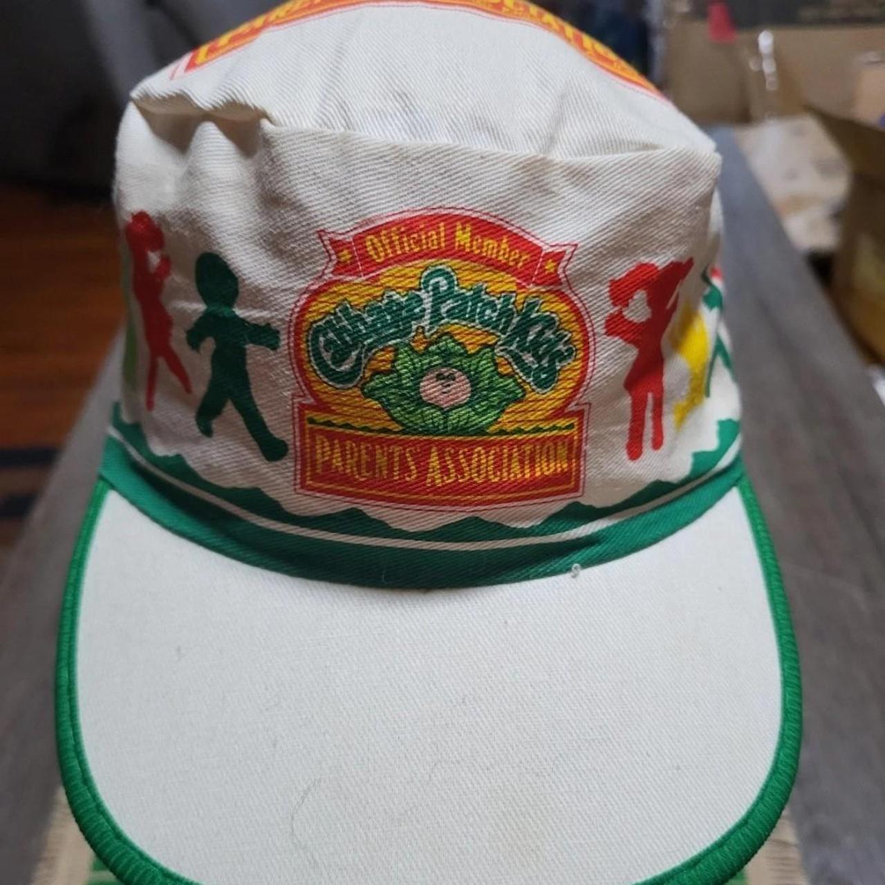 Men's Hat - White/Multi – 1980s Cabbage Patch Kid… - image 1