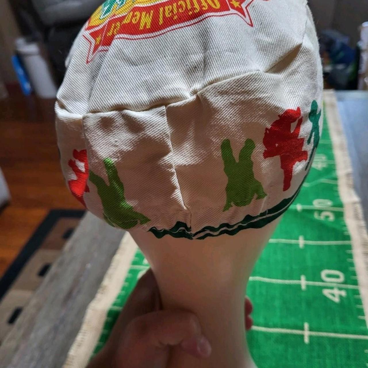 Men's Hat - White/Multi – 1980s Cabbage Patch Kid… - image 2