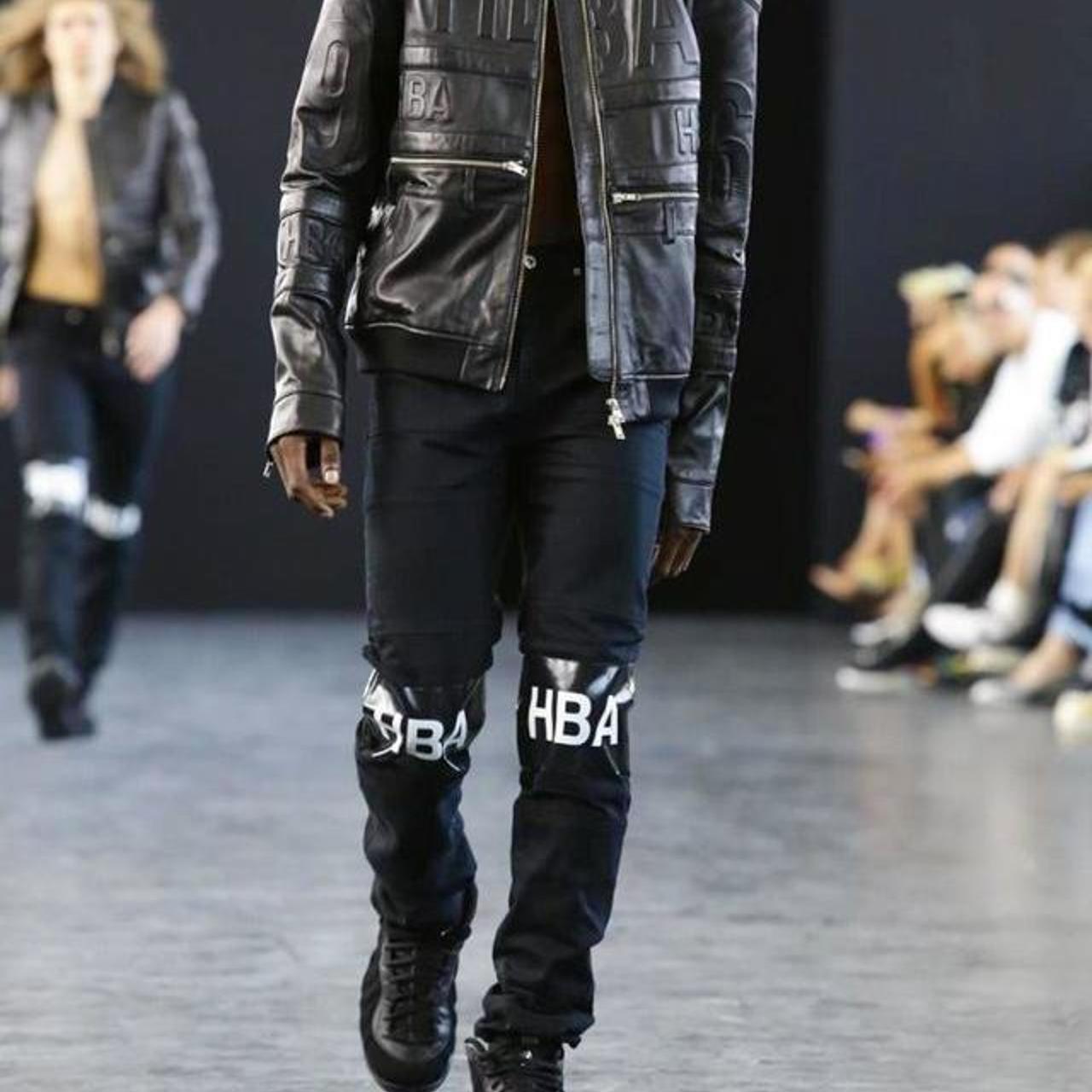 Hood By Air Men's Black and White Jeans (3)