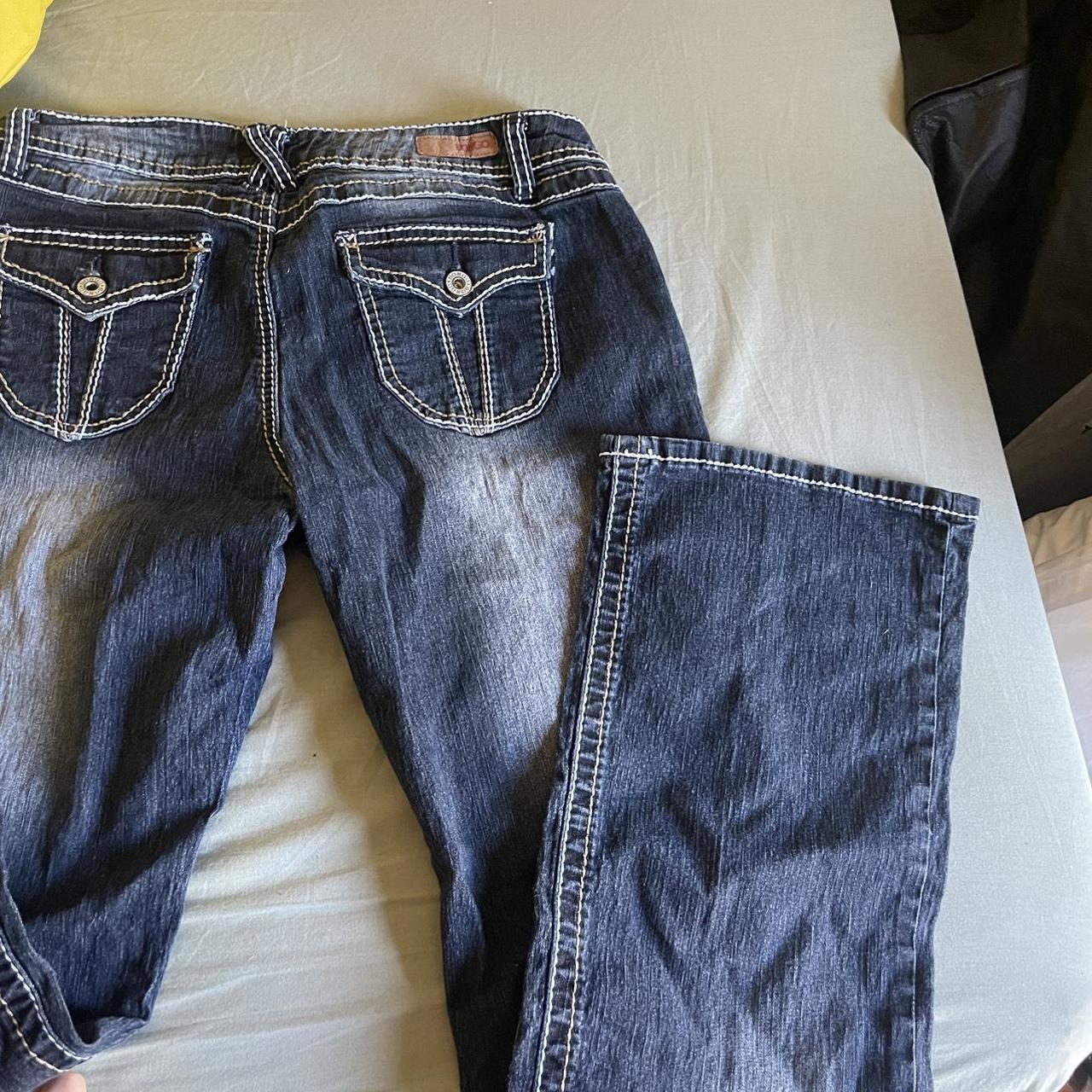 Bongo jeans Contrast stitching on front and back - Depop