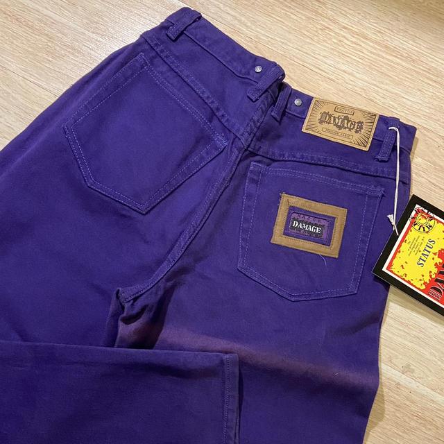 purple brand denim size 32/33 back tag is from - Depop
