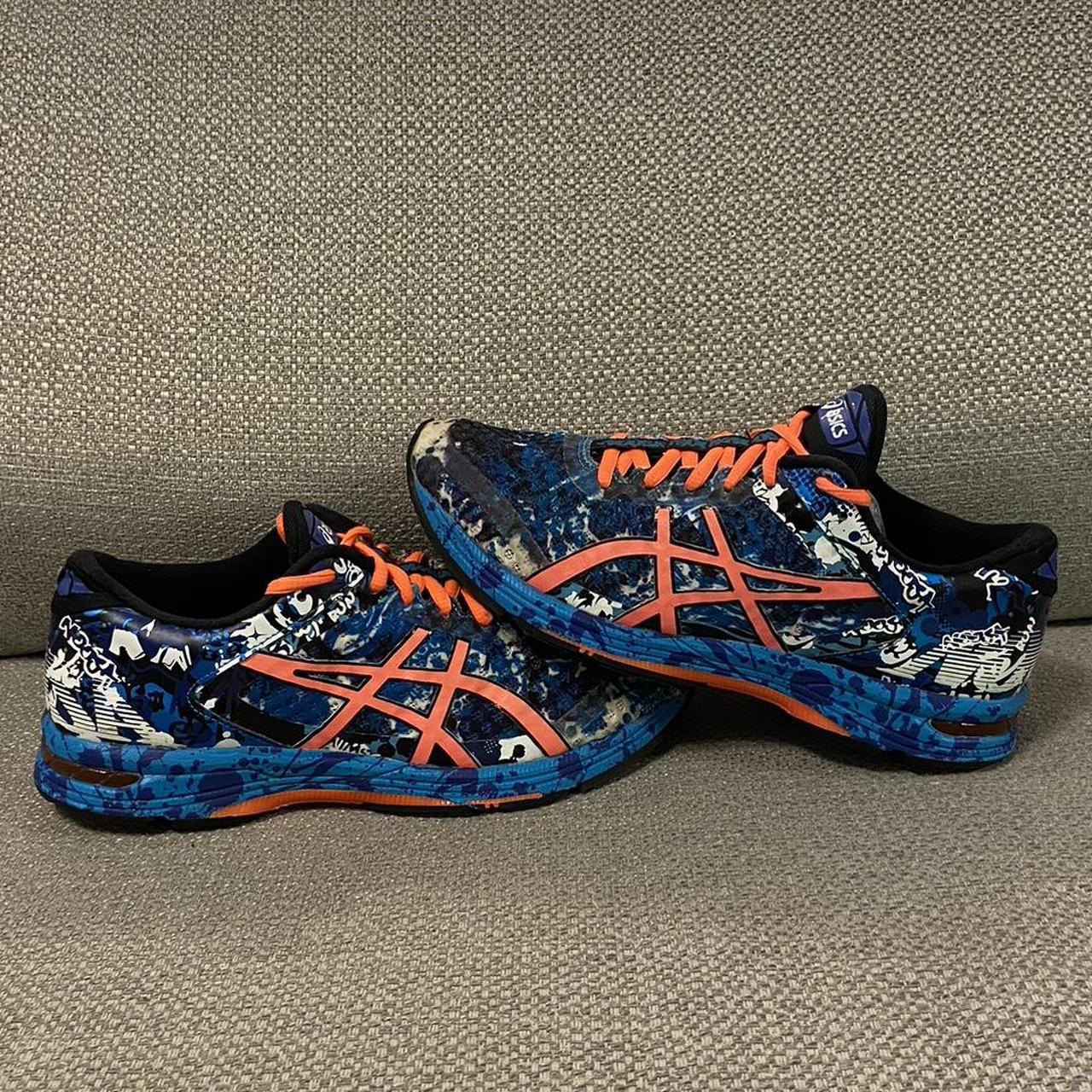 asics colourful trainers