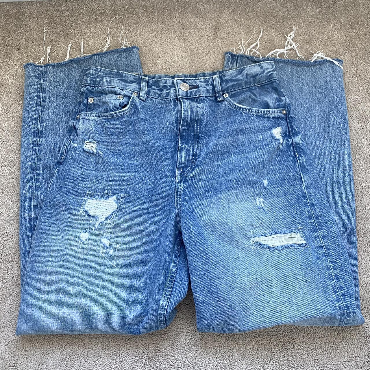Pull & bear jeans These are SO CUTE, they were just... - Depop