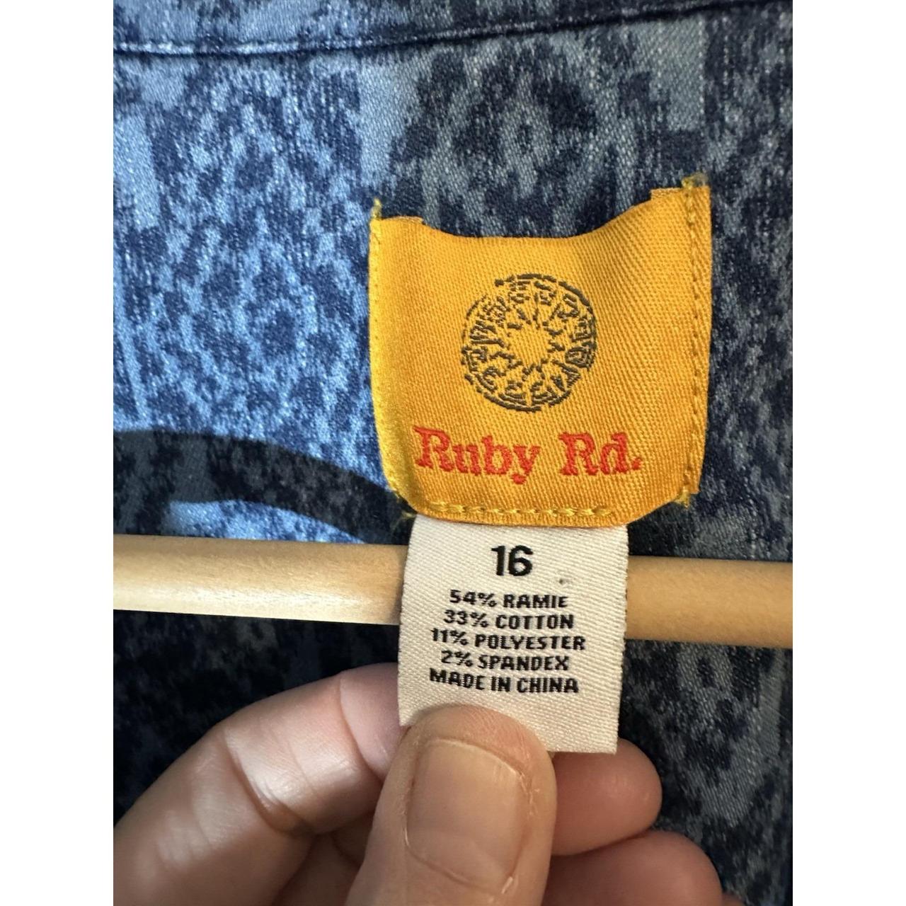 Ruby Rd. Women's Vest - Blue - 16 – Ruby Road Wom… - image 8