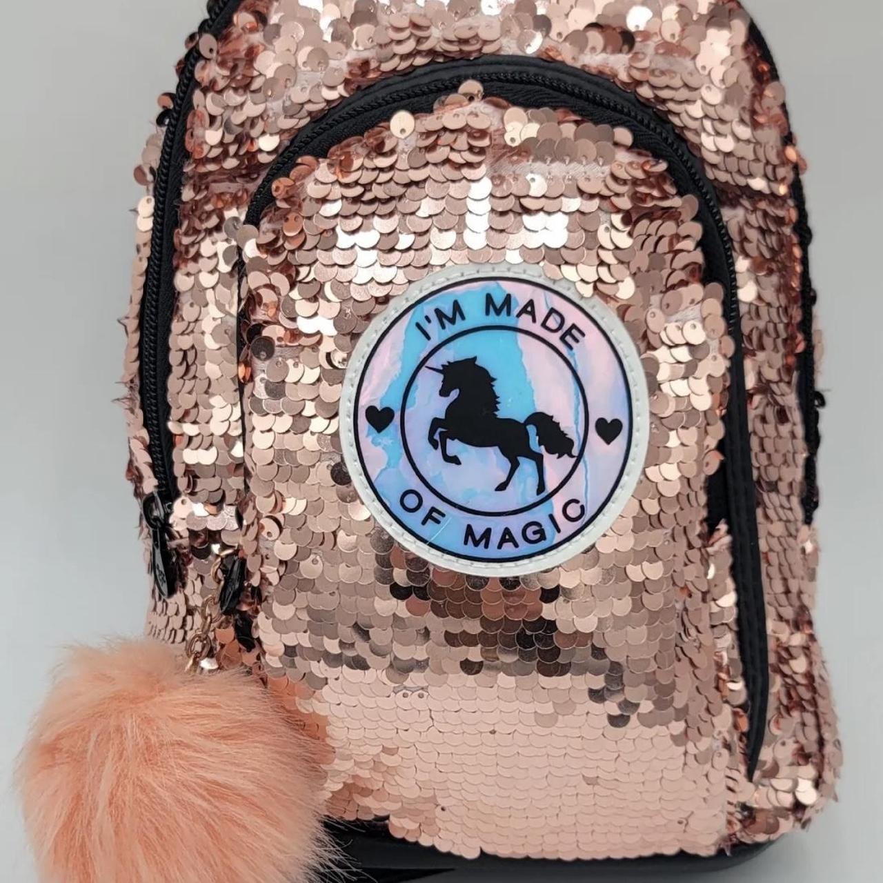 Justice unicorn backpack best sale