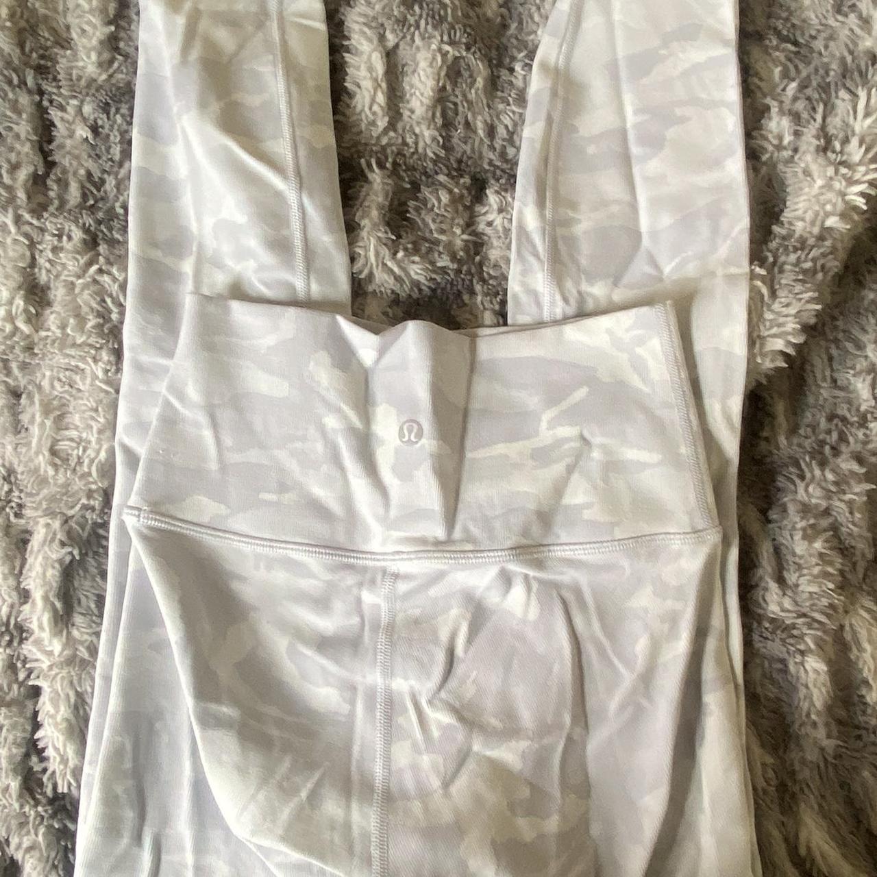 Lululemon white camo leggings - Depop