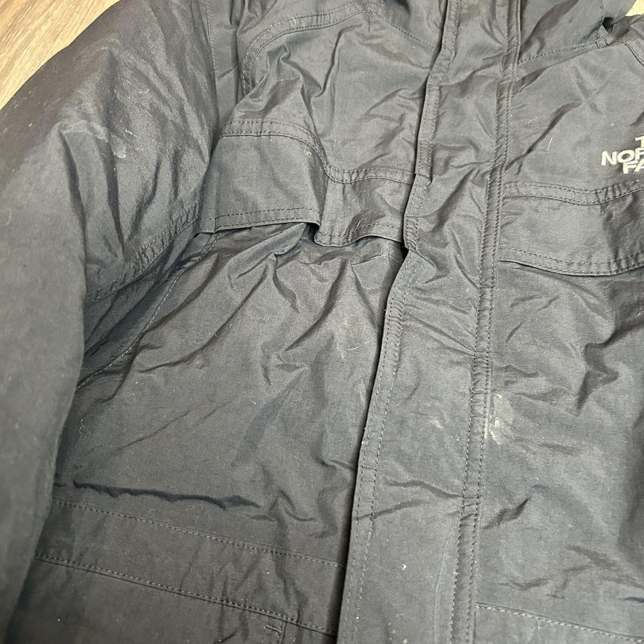 The North Face Boys M Hyvent Down Coat Jacket Black | Depop