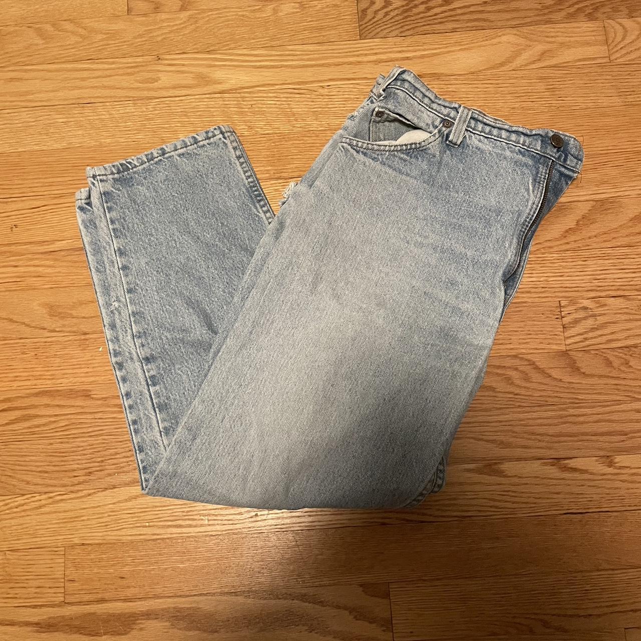 Vintage Levi’s silver or grey factory tab 36x30