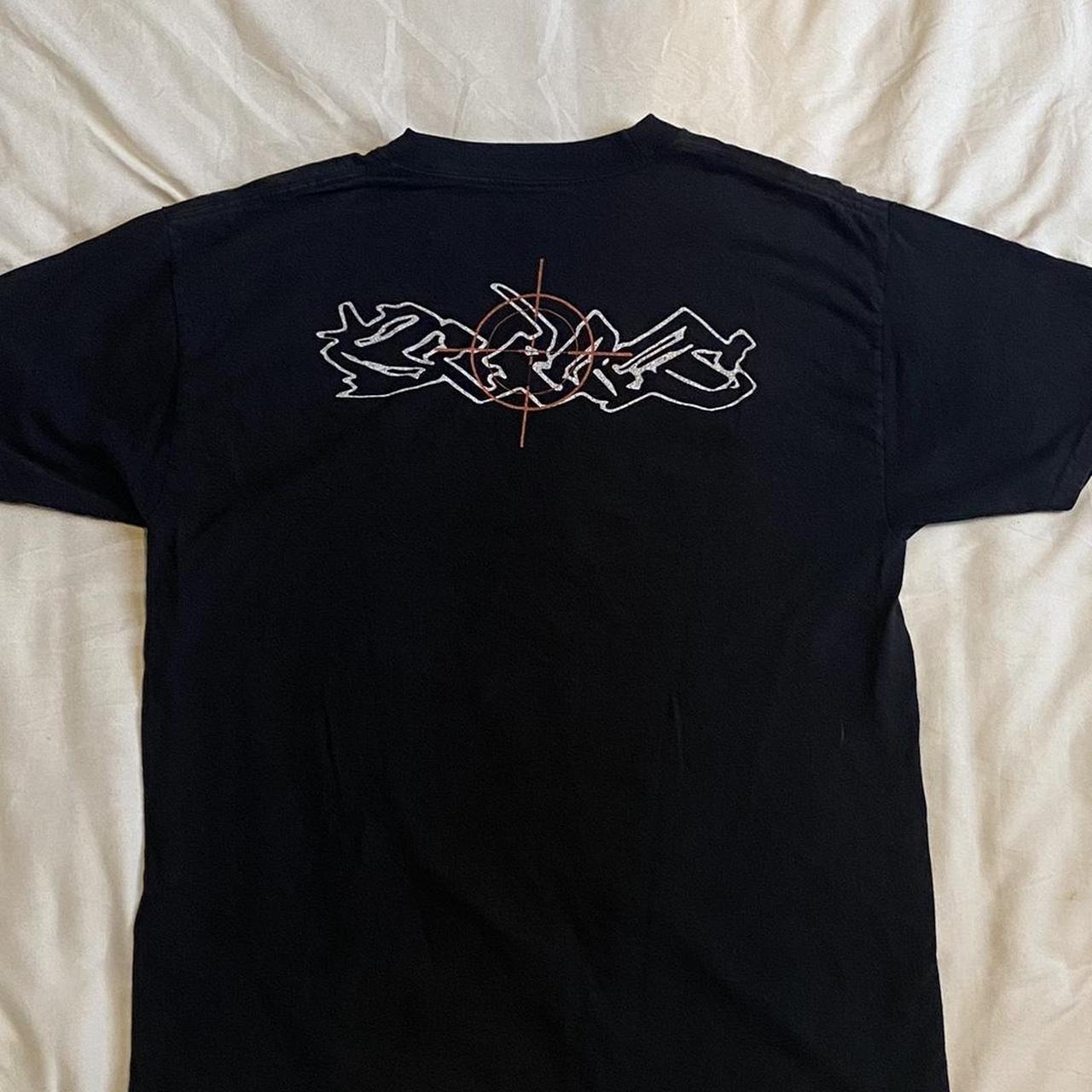 Bladee ‘Red Light’ tour merch. Pretty worn, graphic... - Depop