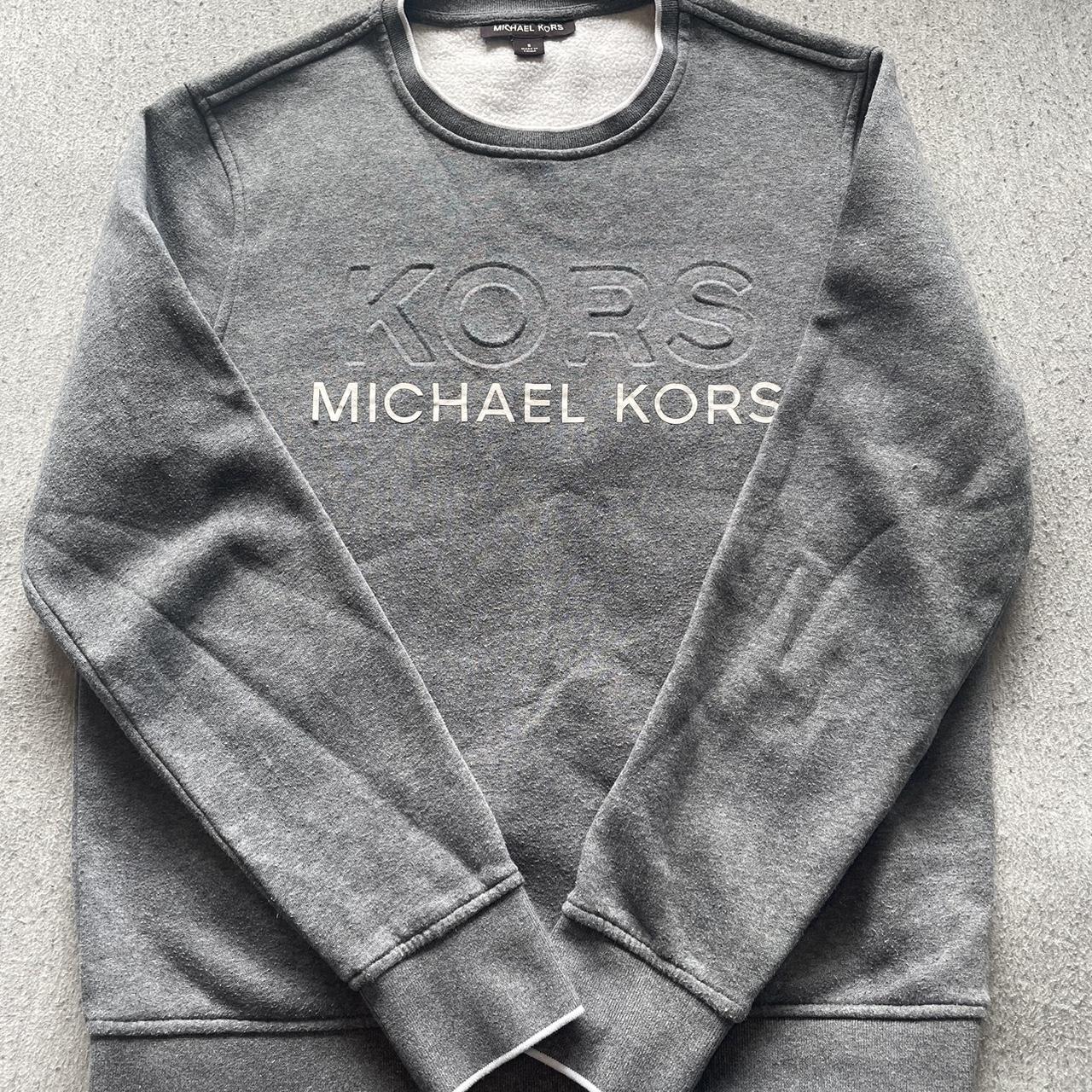 Michael kors clearance white sweatshirt