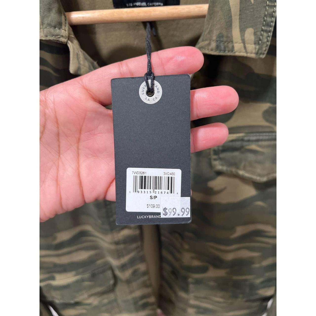 NWT Lucky Brand Camo Utility Jacket Size - Depop