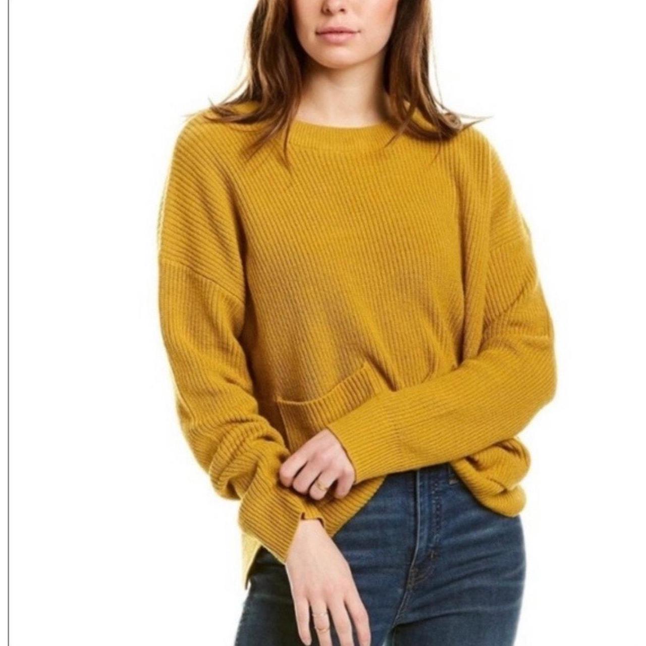 Madewell sweater in a beautiful Mustard yellow. Depop