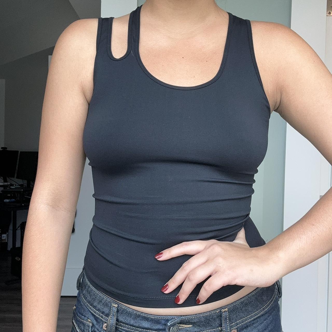 Helmut Lang Women's Tank top - Black/Navy - S – H… - image 2