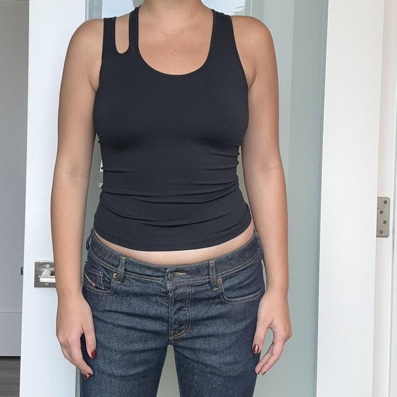 Helmut Lang Women's Tank top - Black/Navy - S – H… - image 1