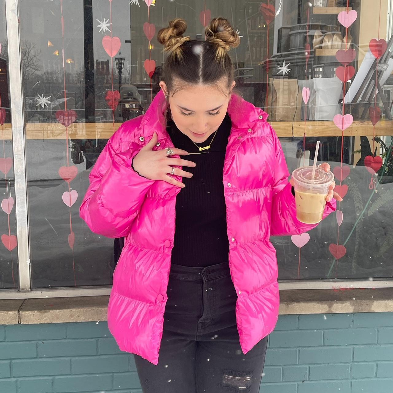 Pink coat target online