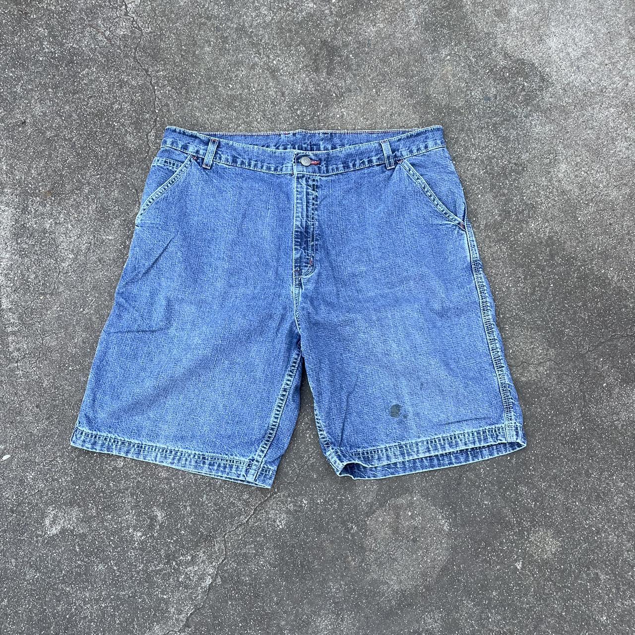 Vintage Faded Glory Jorts Size 38 Baggy fit Small... - Depop
