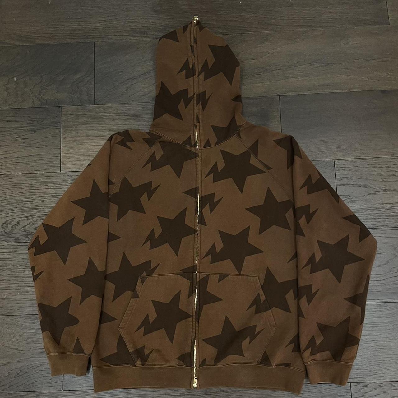 Bapesta Brown top Fullzip