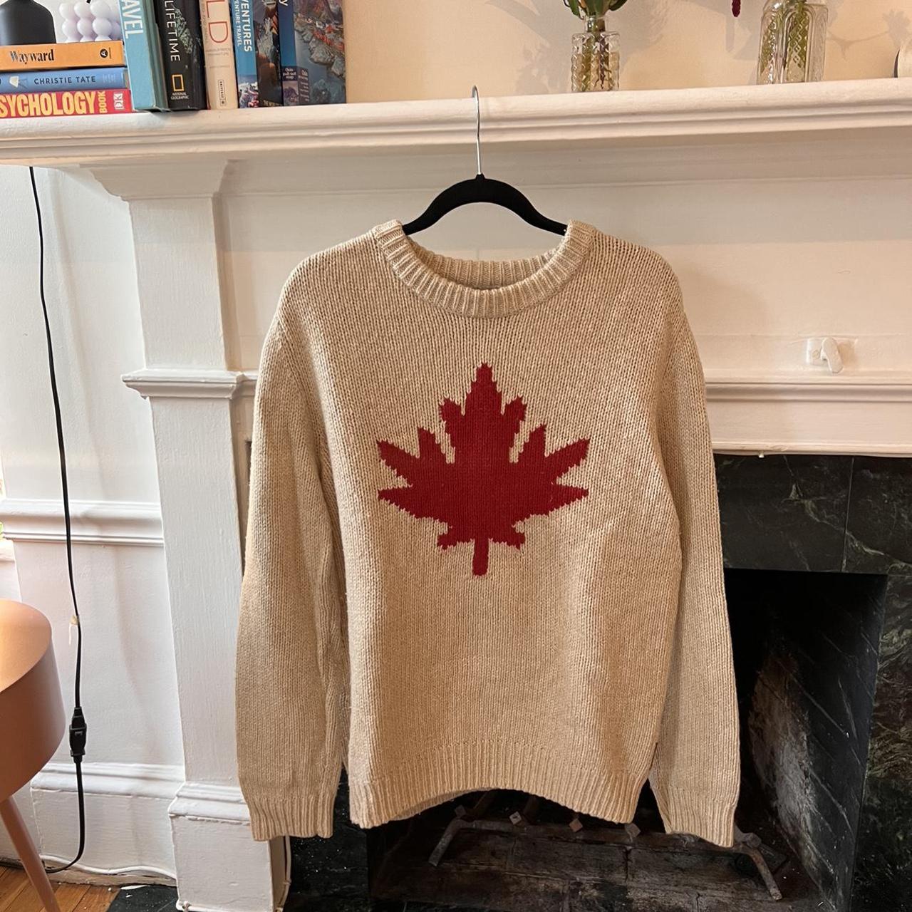 Roots Wool Canada Flag Sweater Love this sweater but. Depop