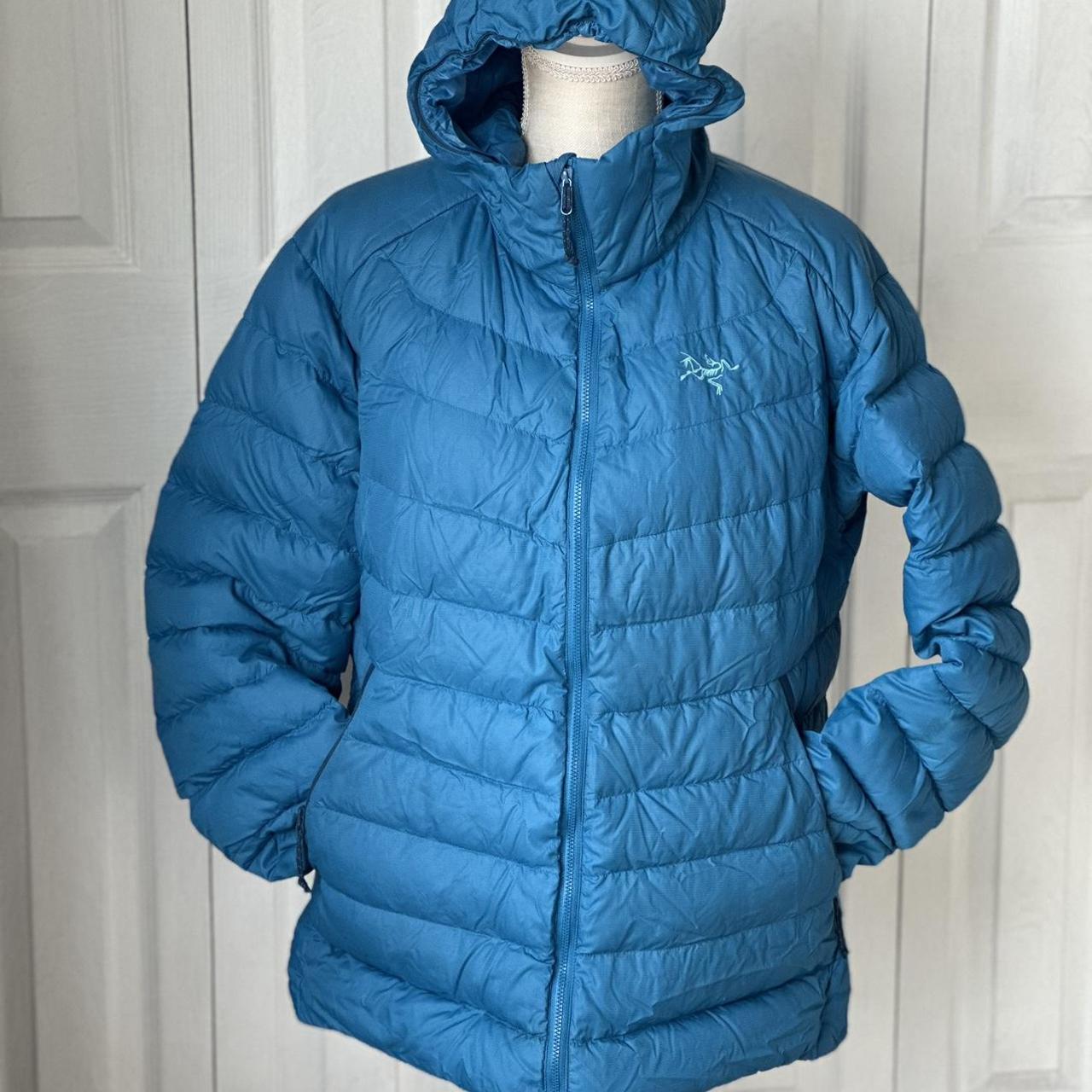 arcteryx thorium ar hoody in blue arc’teryx thorium... - Depop